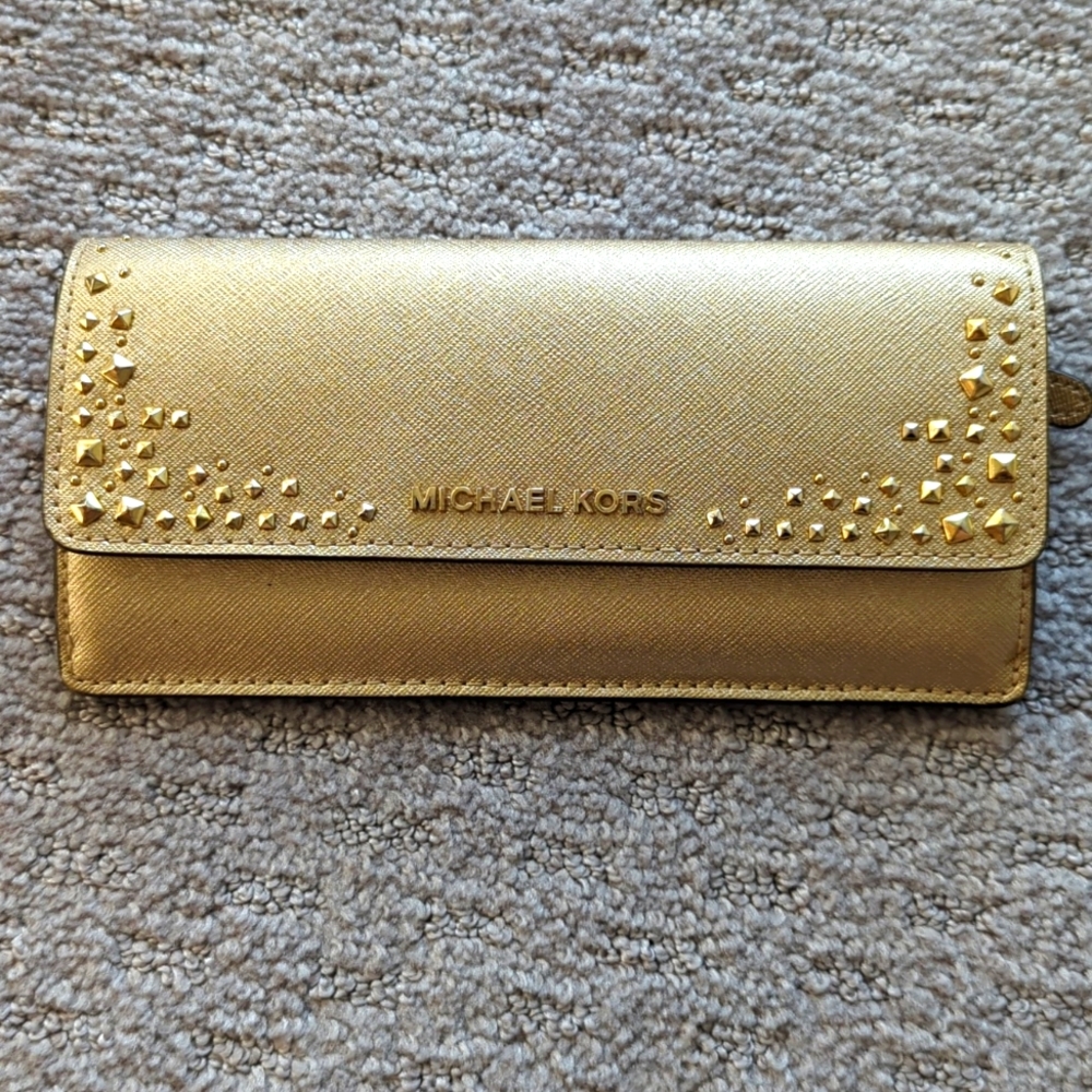 Michael Kors Gold wallet